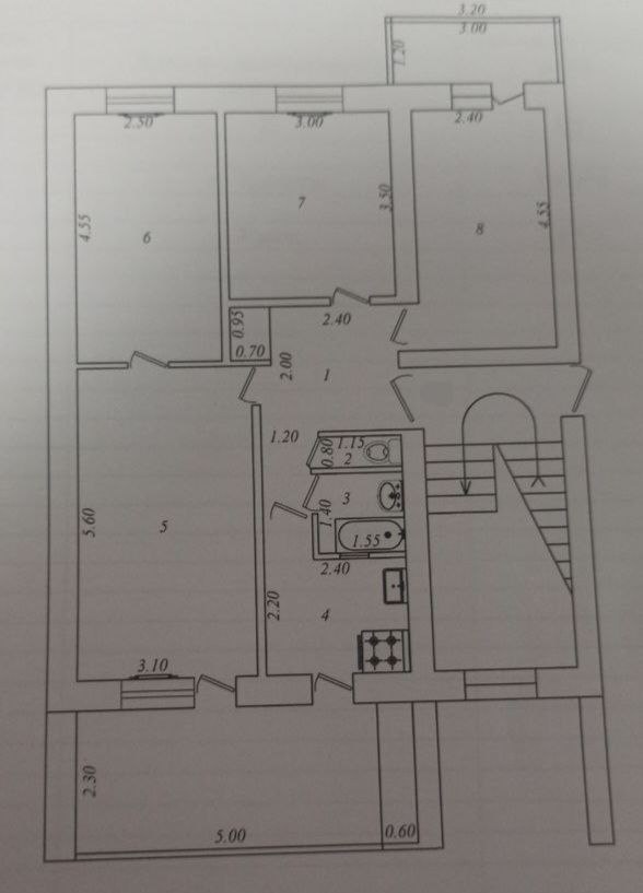 Продаётся 4-комнатная квартира