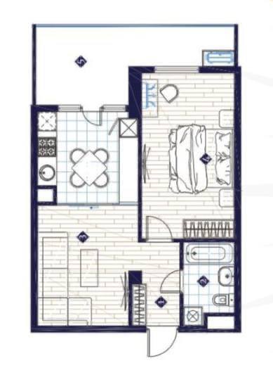 Продаётся квартира в новостройке ЖК Imperial Club City