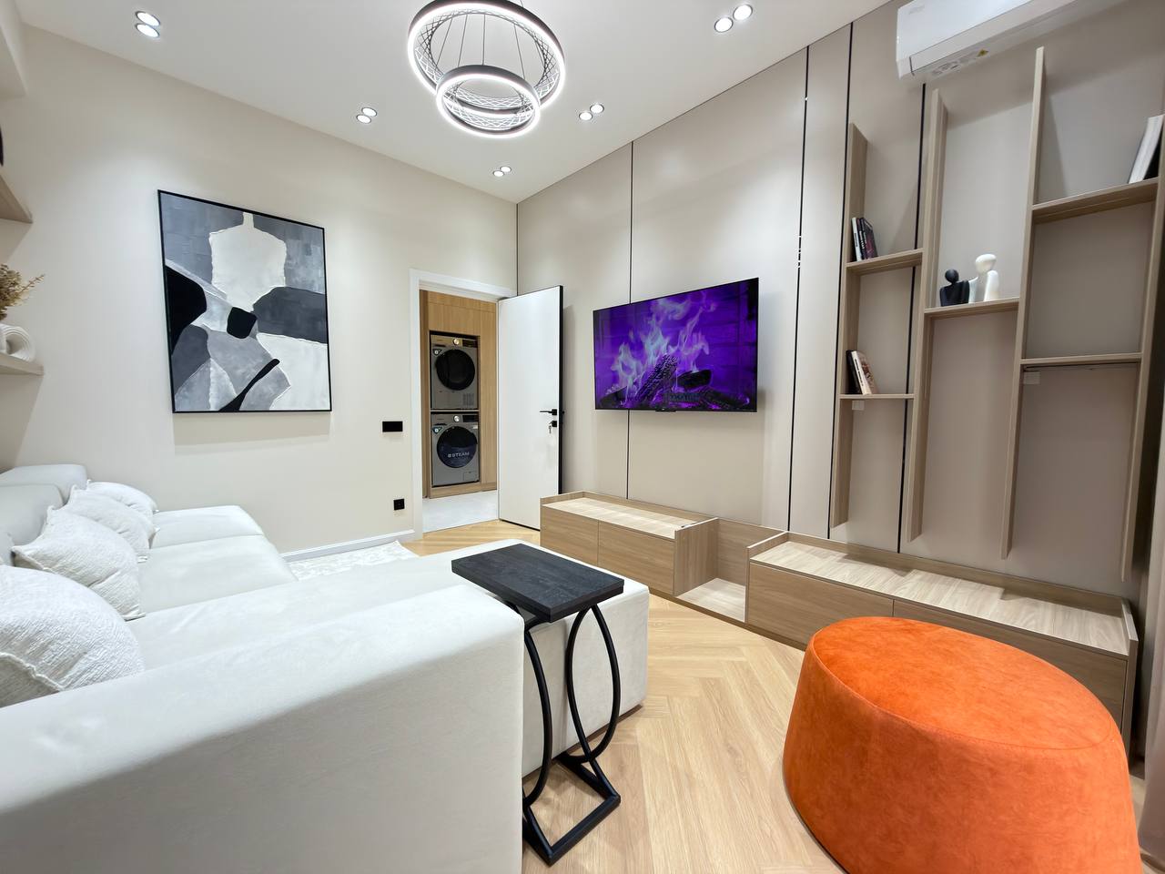 Стильная квартира с дизайнерским ремонтом и мини-террасой в ЖК Green Island