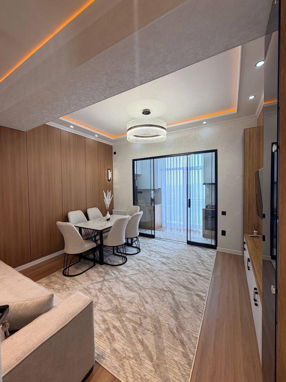 3-комнатная квартира с евро ремонтом в ЖК Qorasaroy