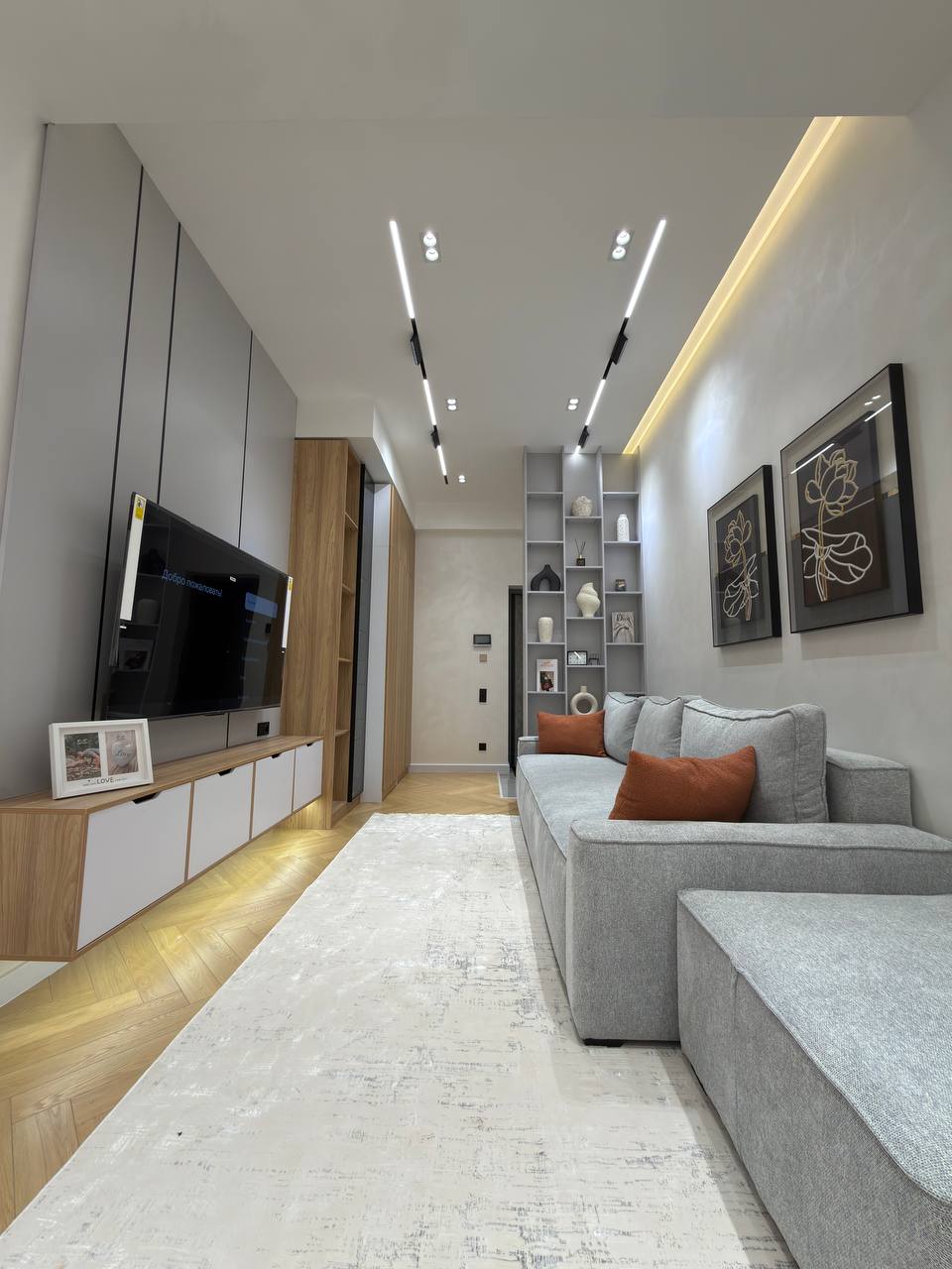 3-bedroom apartment in new build, Riyoziy Residence