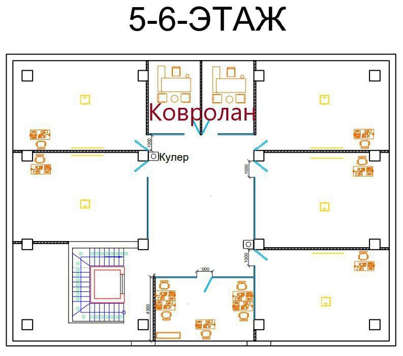 Building for rent on the 1st line, Muqimiy