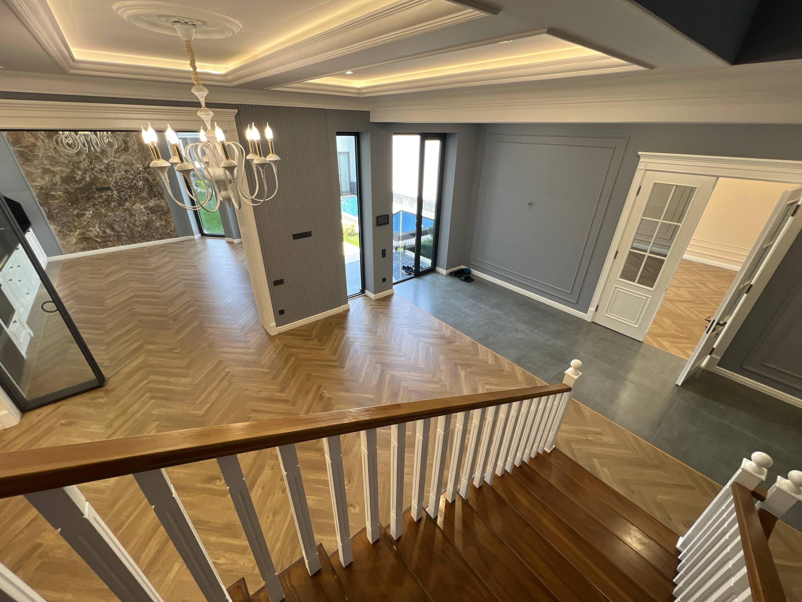 Дом в центре Луначарского 5 соток — 600 м², бассейн, 3 уровня