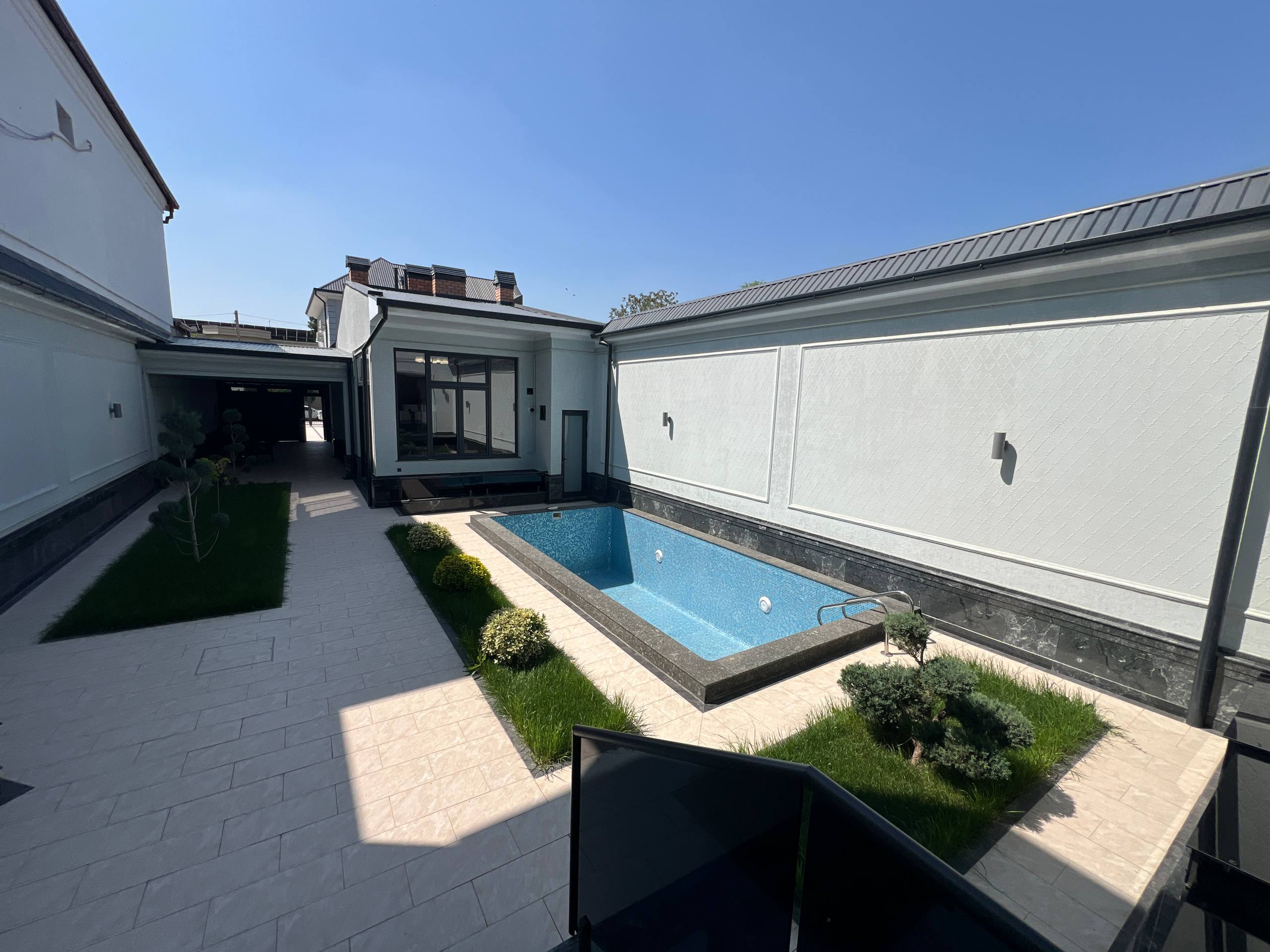 Дом в центре Луначарского 5 соток — 600 м², бассейн, 3 уровня