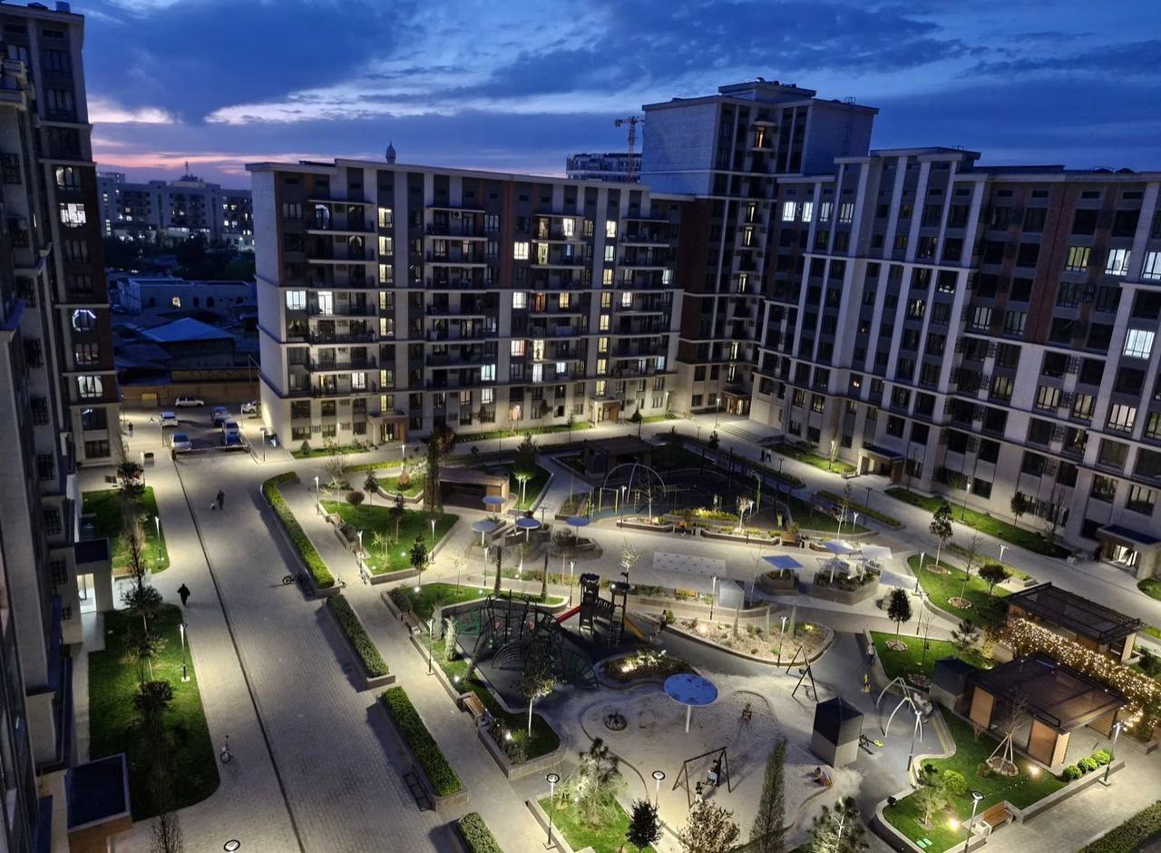 2-комнатная квартира в ЖК Koh Ota, Шайхантахурский район — купить квартиру в Ташкенте на улице Нурафшон с новым ремонтом