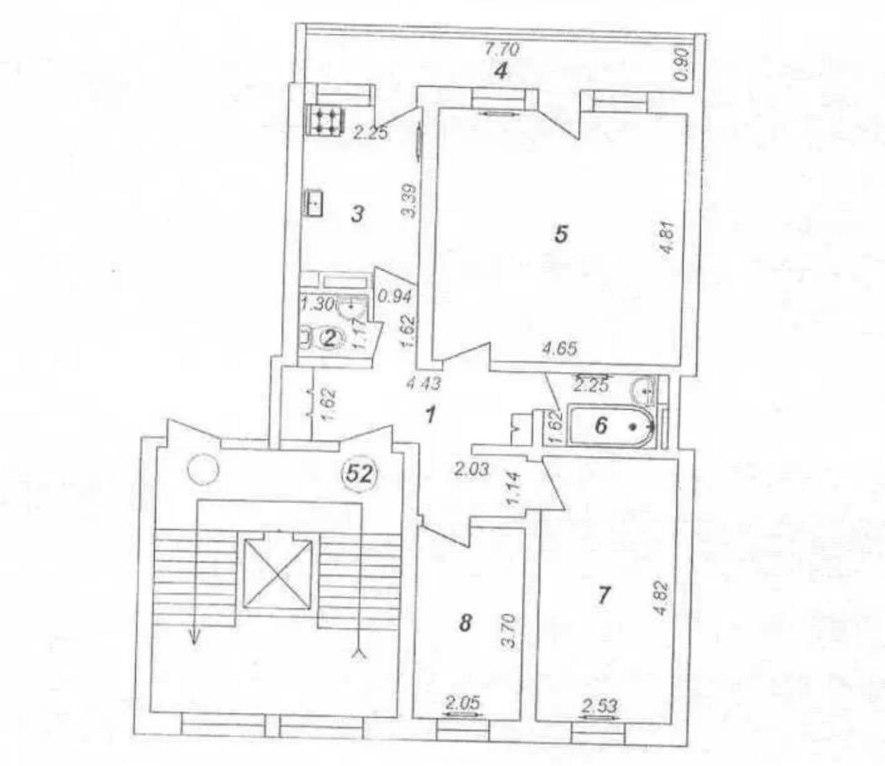 3-room apartment Elektroapparat