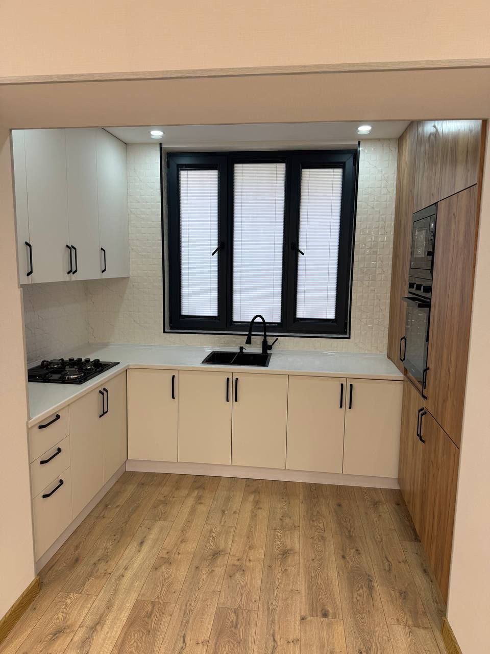 77 series, 2-room apartment converted to 3 rooms, Gospitalniy