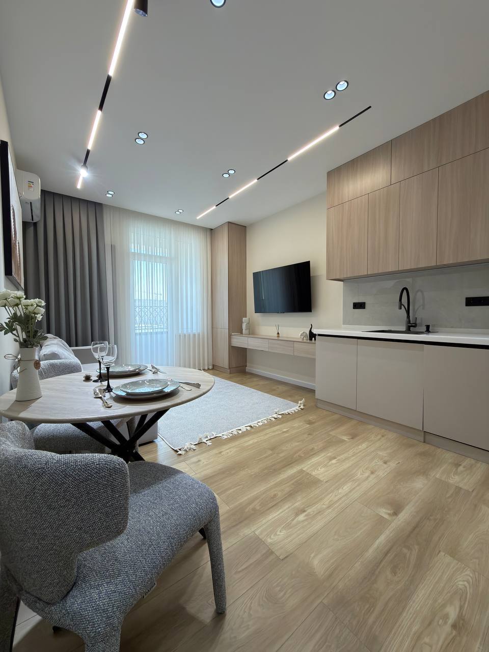 2-комнатная квартира в ЖК BI Sado Comfort — 43 м², евро-люкс, с мебелью и техникой