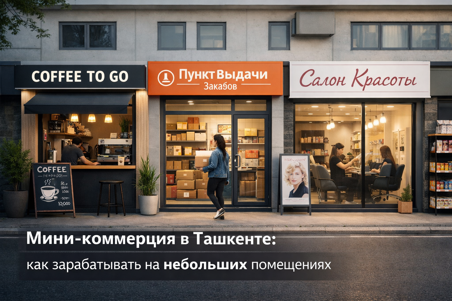 Mini Commercial Spaces in Tashkent: How to Earn from Small Units