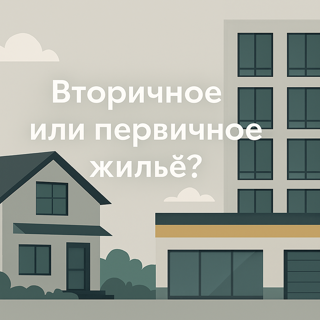 Вторичное или первичное жильё: что выбрать в 2026 году?