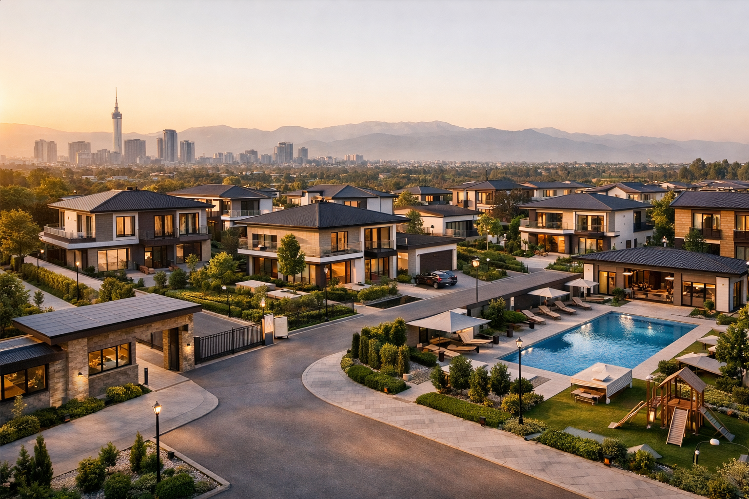 Коттеджные поселки Ташкента: новый формат комфортной жизни