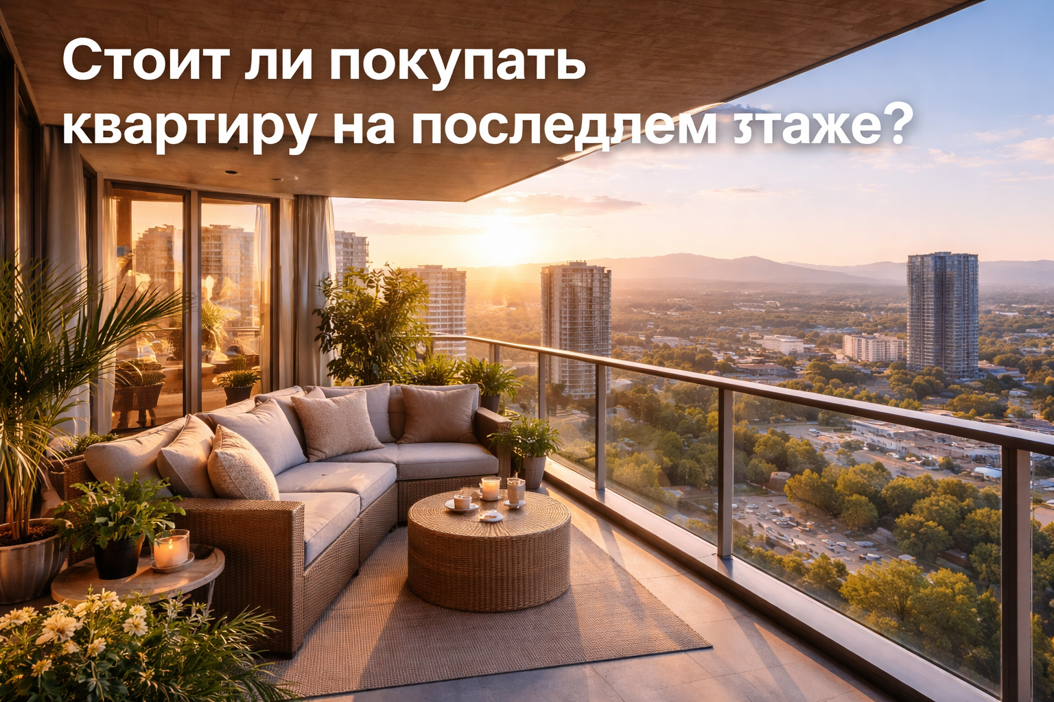 Стоит ли покупать квартиру на последних этаж