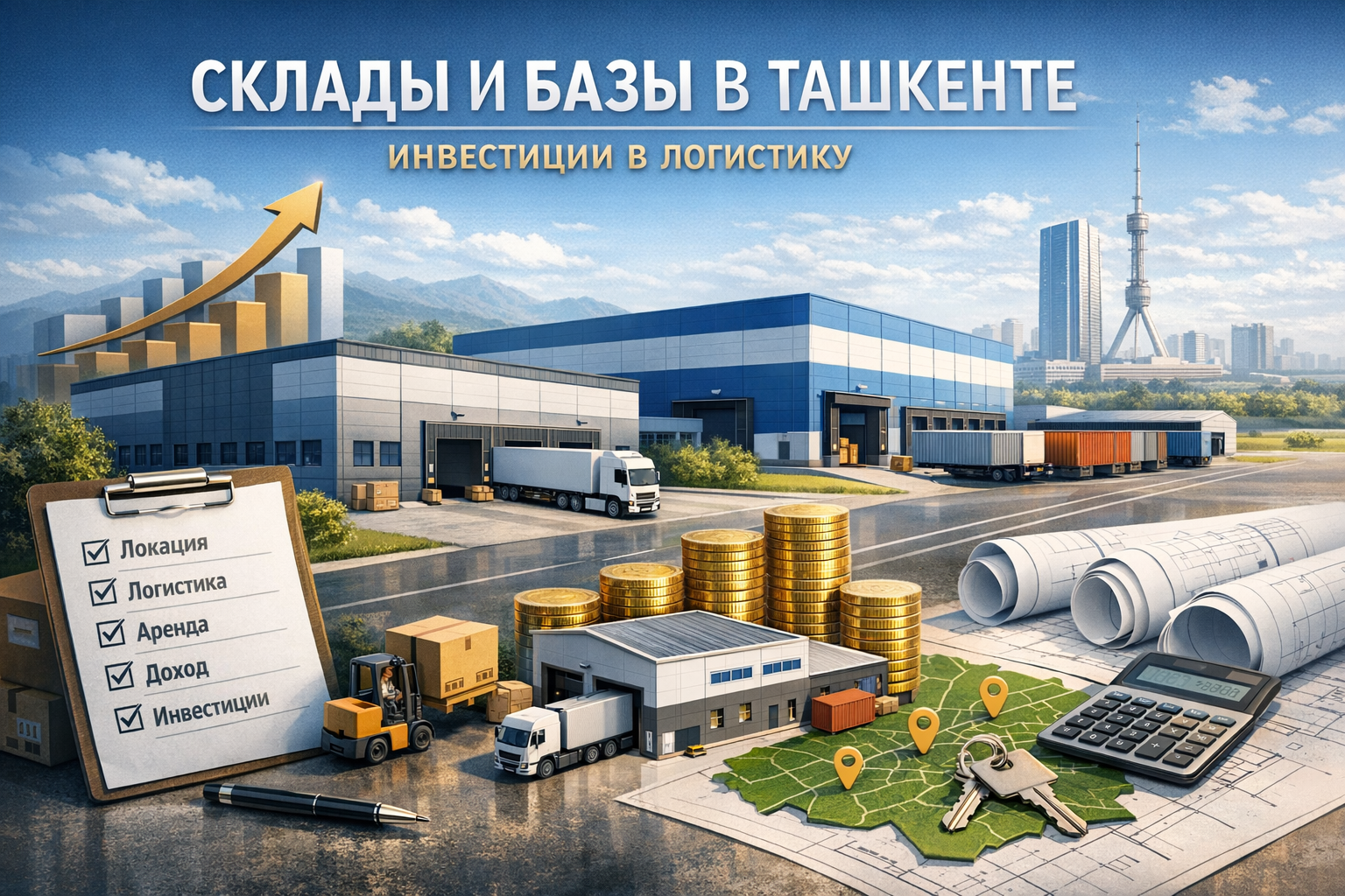 Склады и базы в Ташкенте: самая недооценённая коммерческая недвижимость?